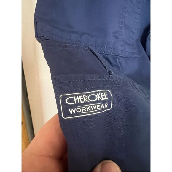 Cherokee Workwear Navy Scrub Pants Woman’s Size XS - Picture 3 of 6